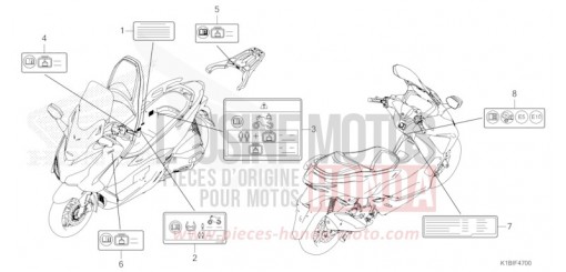 ETIQUETTE DE PRECAUTIONS NSS350AST de 2026